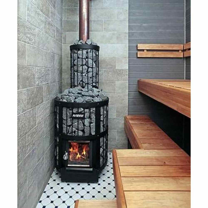 Harvia Legend 150 16kW Sauna Stove Package with Chimney