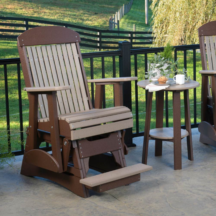 LuxCraft 2' Classic Balcony Glider Chair