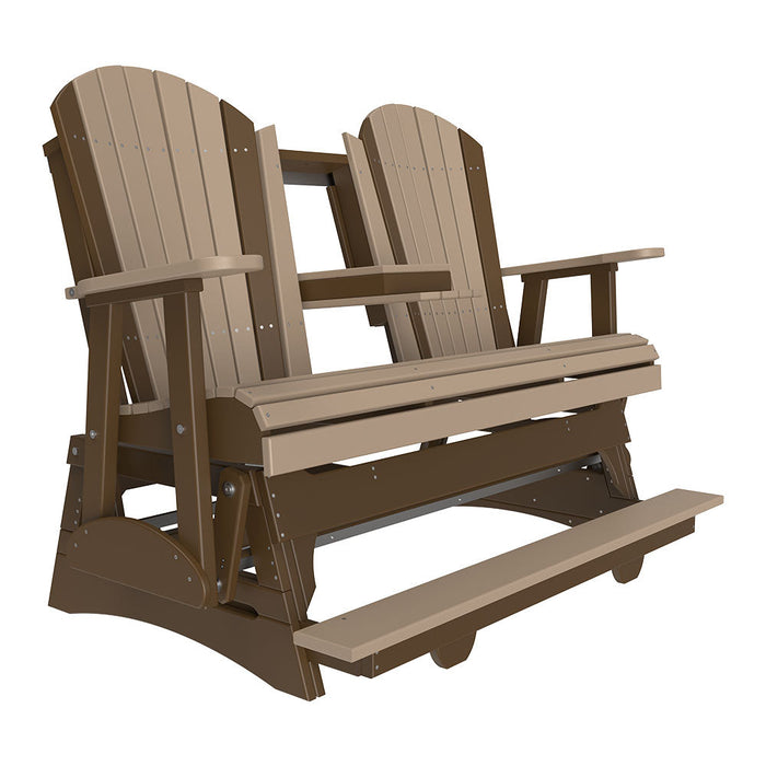 LuxCraft 5' Adirondack Balcony Glider Chair