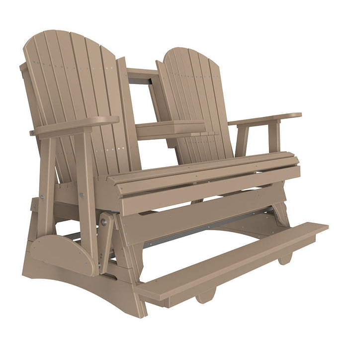 LuxCraft 5' Adirondack Balcony Glider Chair