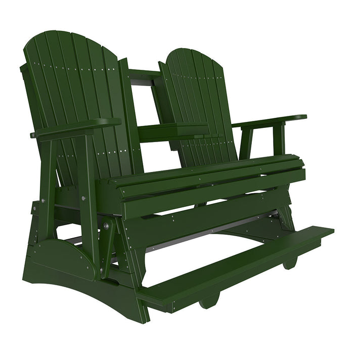 LuxCraft 5' Adirondack Balcony Glider Chair
