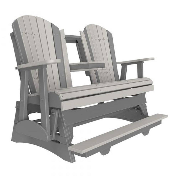 LuxCraft 5' Adirondack Balcony Glider Chair