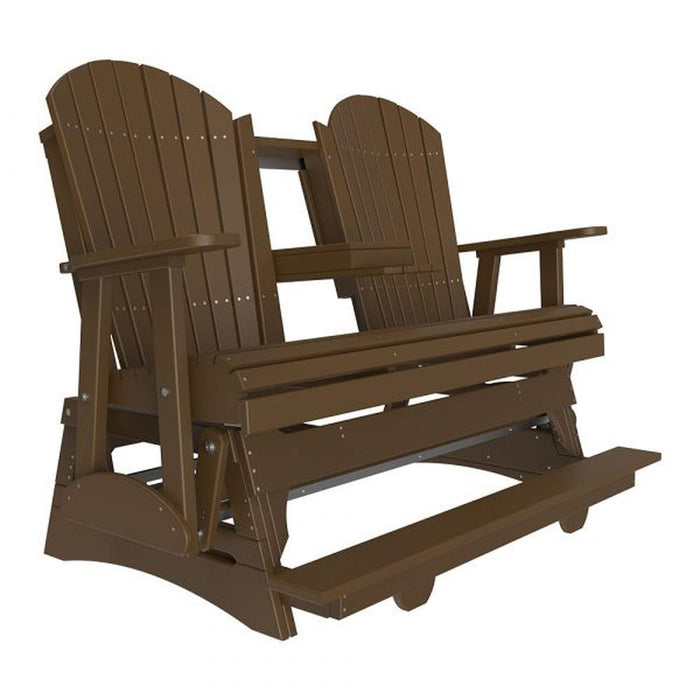 LuxCraft 5' Adirondack Balcony Glider Chair