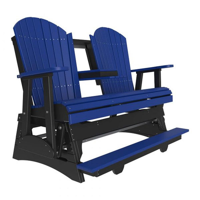 LuxCraft 5' Adirondack Balcony Glider Chair
