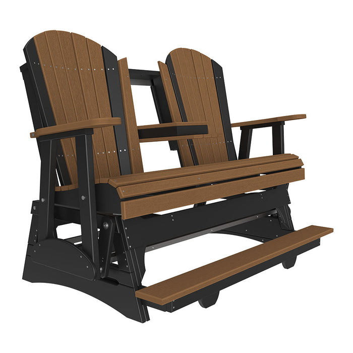 LuxCraft 5' Adirondack Balcony Glider Chair