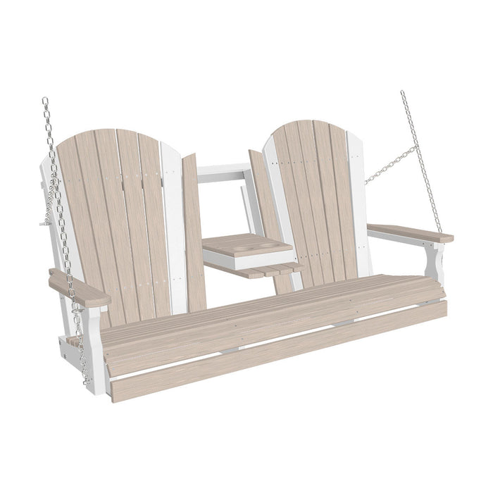LuxCraft 5' Adirondack Swing