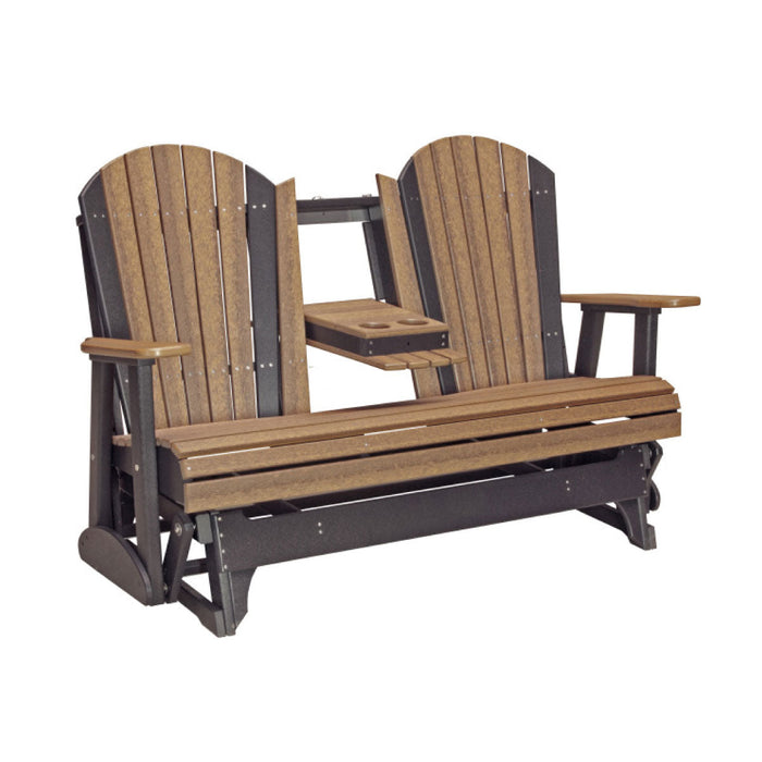 LuxCraft 5' Adirondack Glider Chair