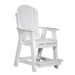 LuxCraft Adirondack Balcony Chair in white