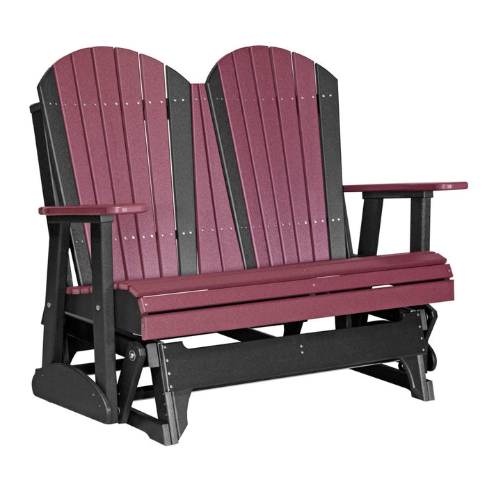 LuxCraft 4' Adirondack Glider Chair