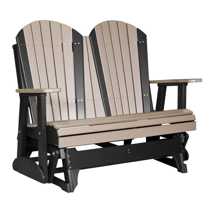 LuxCraft 4' Adirondack Glider Chair