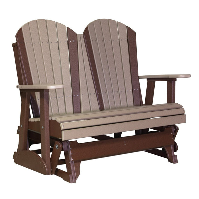 LuxCraft 4' Adirondack Glider Chair