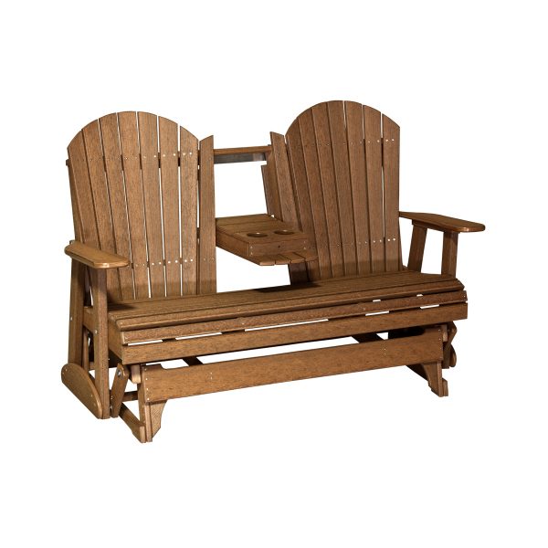 LuxCraft 5' Adirondack Glider Chair