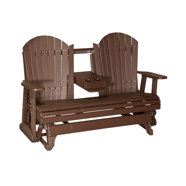 LuxCraft 5' Adirondack Glider Chair