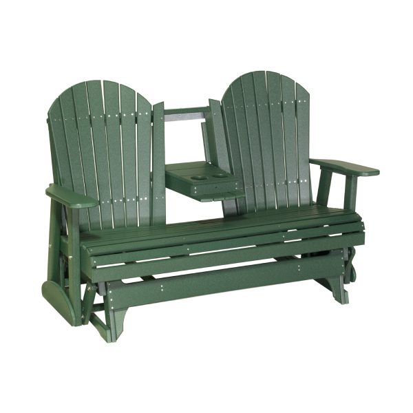 LuxCraft 5' Adirondack Glider Chair