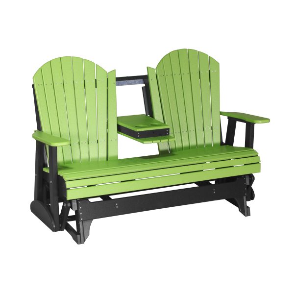 LuxCraft 5' Adirondack Glider Chair