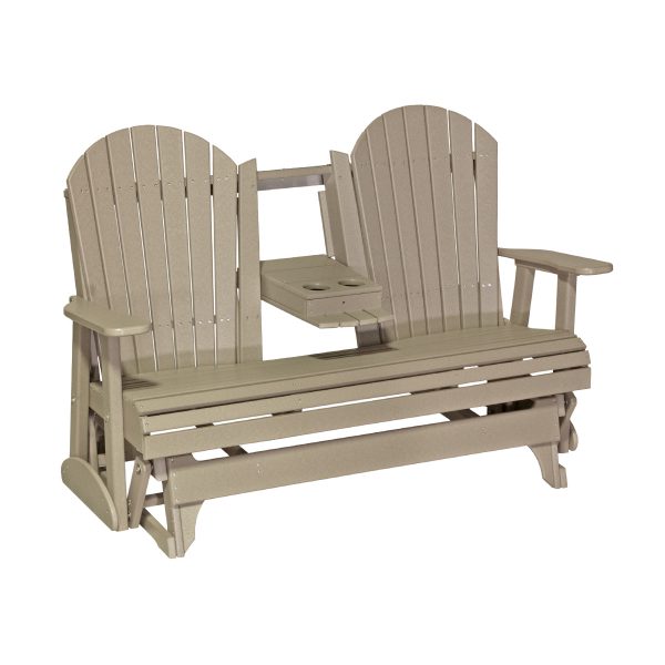 LuxCraft 5' Adirondack Glider Chair