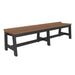 LuxCraft Café Dining Bench 72"
