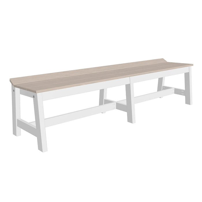 LuxCraft Café Dining Bench 72"