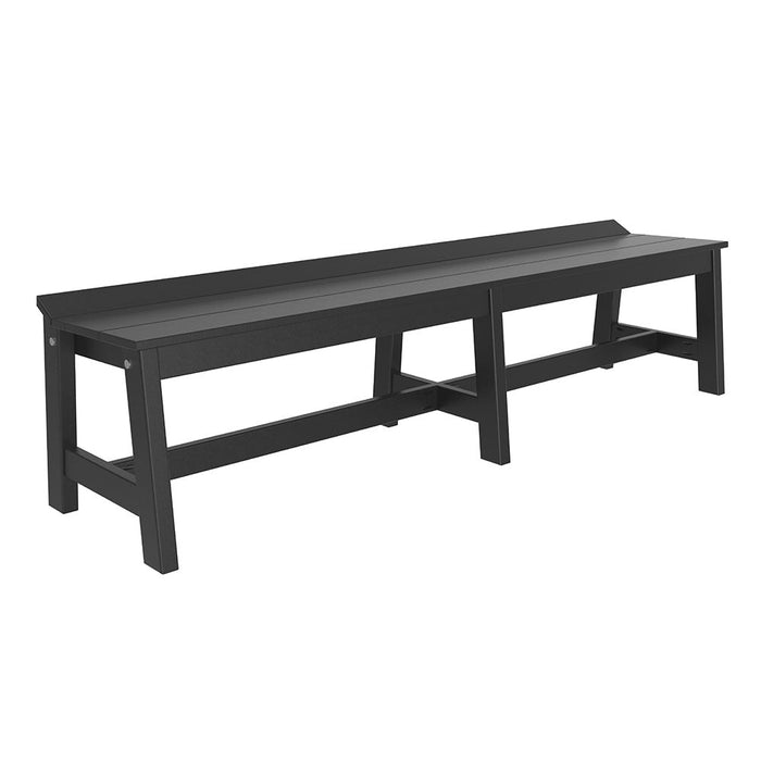 LuxCraft Café Dining Bench 72"