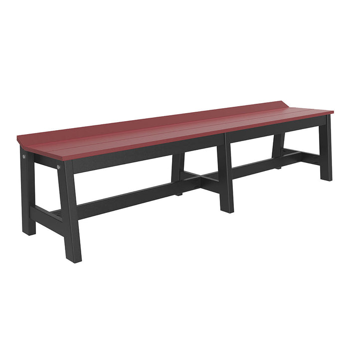 LuxCraft Café Dining Bench 72"