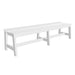 LuxCraft Café Dining Bench 72"