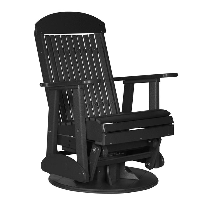 LuxCraft 2' Classic Swivel Glider Chair