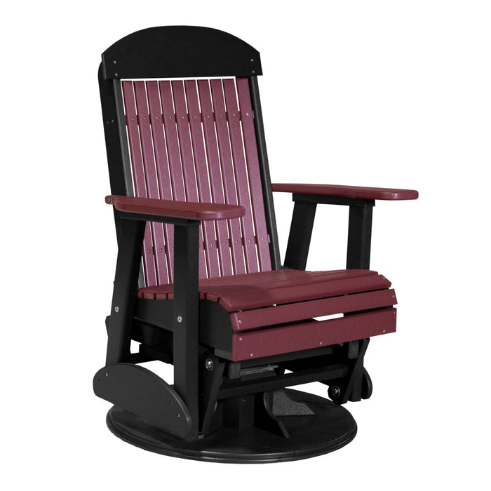LuxCraft 2' Classic Swivel Glider Chair
