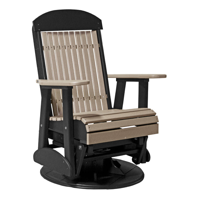 LuxCraft 2' Classic Swivel Glider Chair
