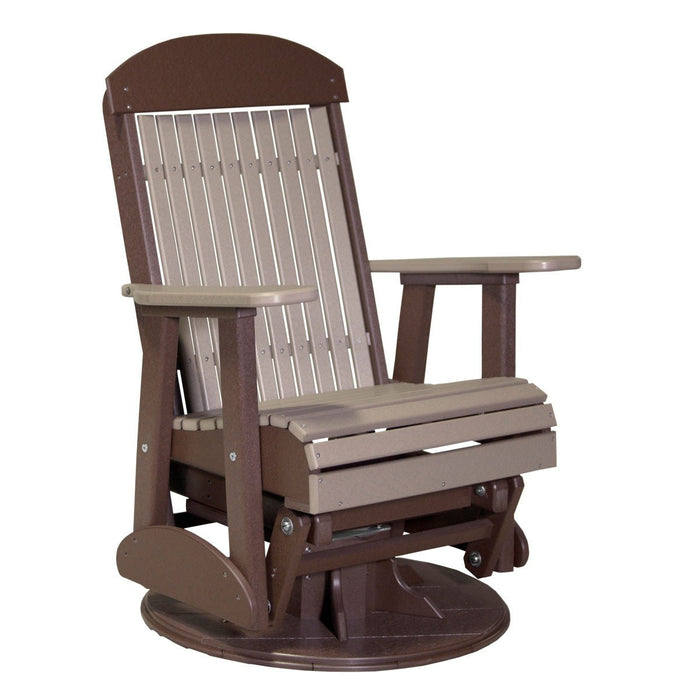 LuxCraft 2' Classic Swivel Glider Chair