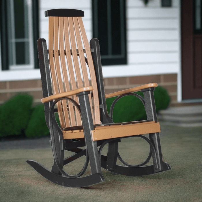 LuxCraft Poly Porch Grandpa's Rocker Rocking Chair