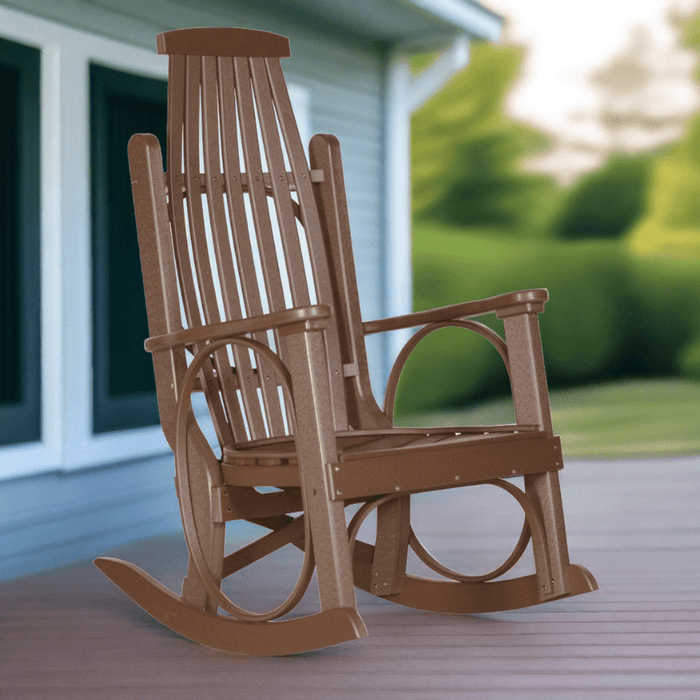 LuxCraft Poly Porch Grandpa's Rocker Rocking Chair