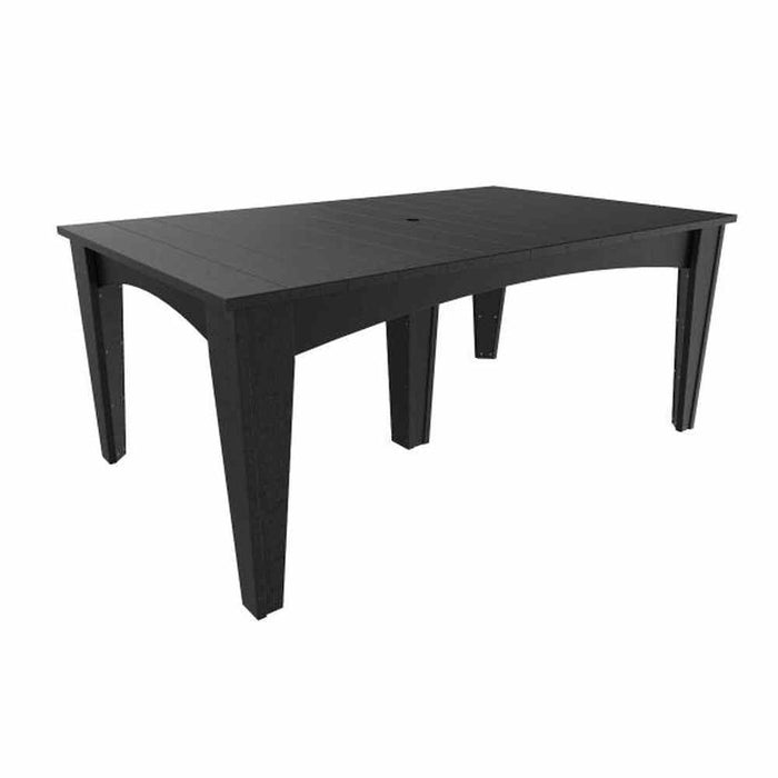 LuxCraft Island Dining Table 44" x 72" Rectangular