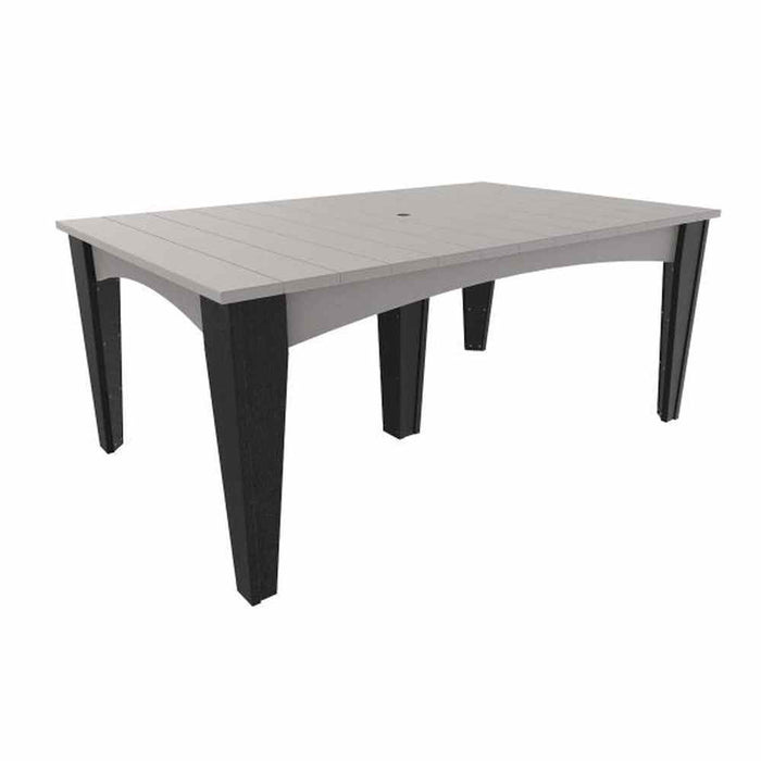 LuxCraft Island Dining Table 44" x 72" Rectangular