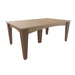LuxCraft Island Dining Table 44" x 72" Rectangular
