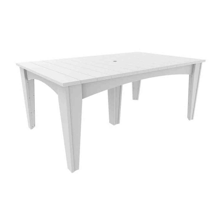 LuxCraft Island Dining Table 44" x 72" Rectangular