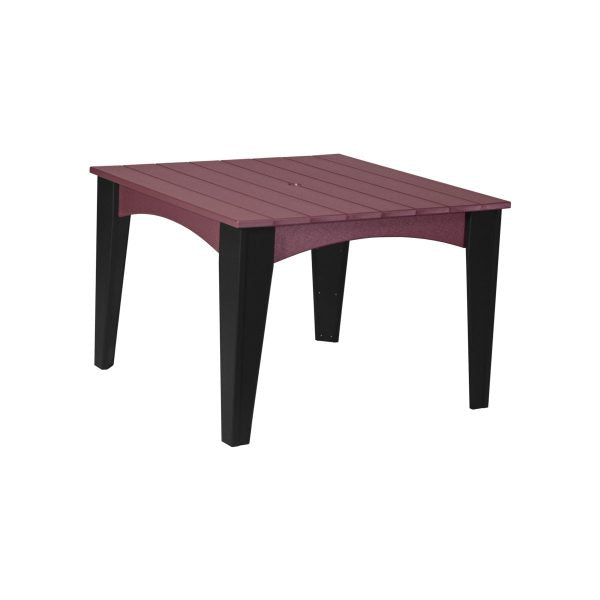 LuxCraft Island Dining Table 44" Square