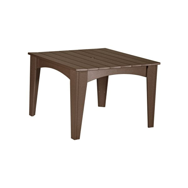 LuxCraft Island Dining Table 44" Square