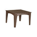 LuxCraft Island Dining Table 44" Square