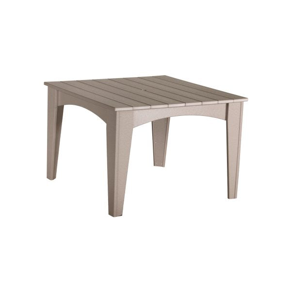 LuxCraft Island Dining Table 44" Square