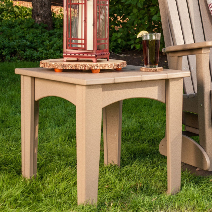 LuxCraft Poly Island End Table
