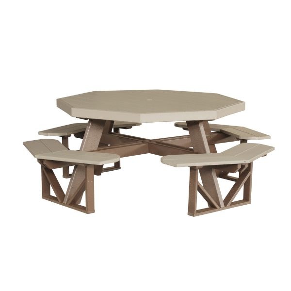 LuxCraft Octagon Picnic Table