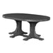 LuxCraft 4' x 6' Counter Height Oval Table