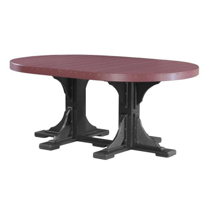 LuxCraft 4′ x 6′ Oval Table