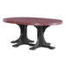 LuxCraft 4′ x 6′ Oval Table