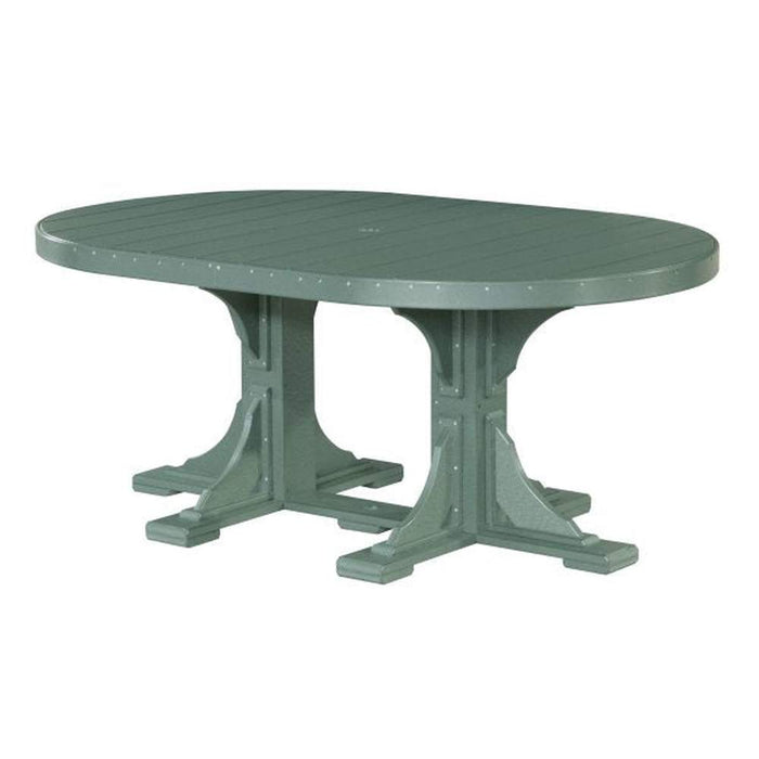 LuxCraft 4′ x 6′ Oval Table