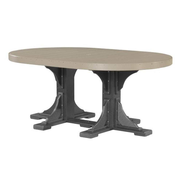 LuxCraft 4′ x 6′ Oval Table