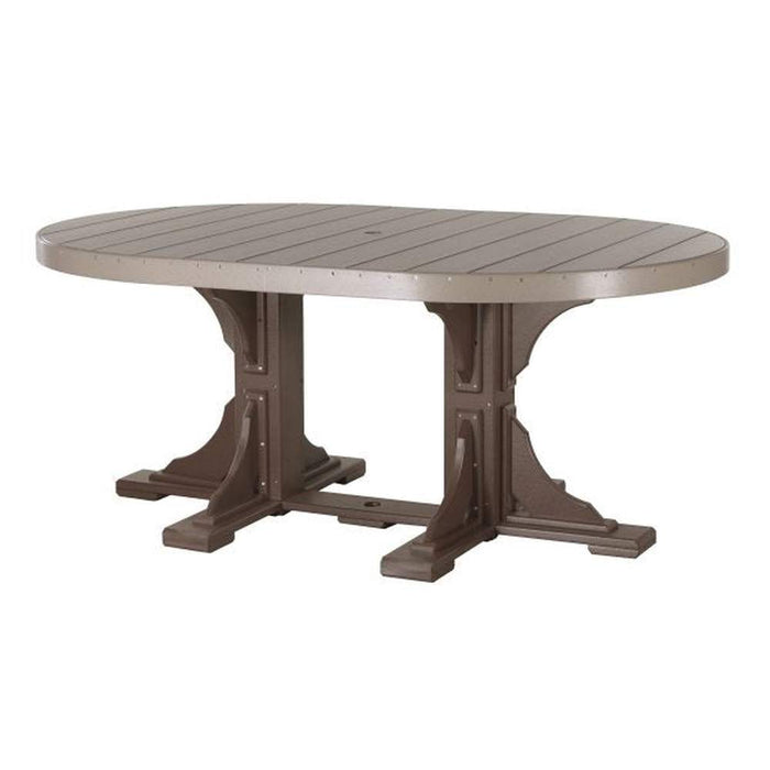 LuxCraft 4′ x 6′ Oval Table