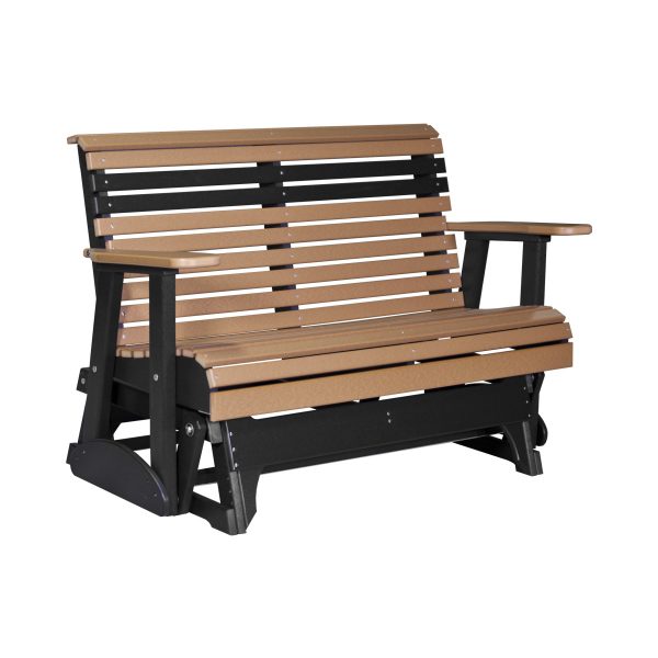 LuxCraft 4' Plain Glider Chair