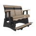 LuxCraft 4' Plain Balcony Glider Chair