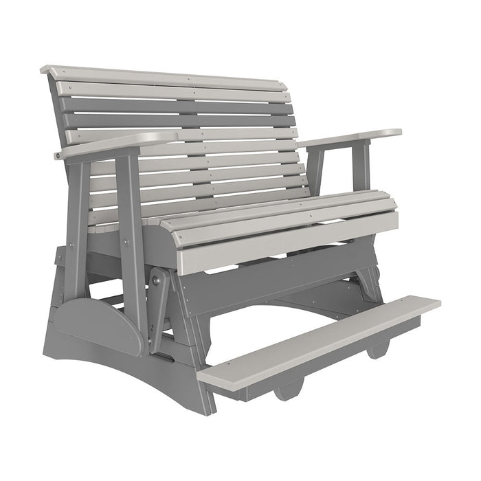 LuxCraft 4' Plain Balcony Glider Chair